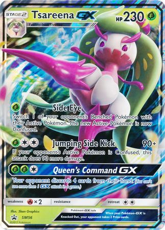 Tsareena GX (SM56) (Jumbo Card) [Sun & Moon: Black Star Promos] - Destination Retro