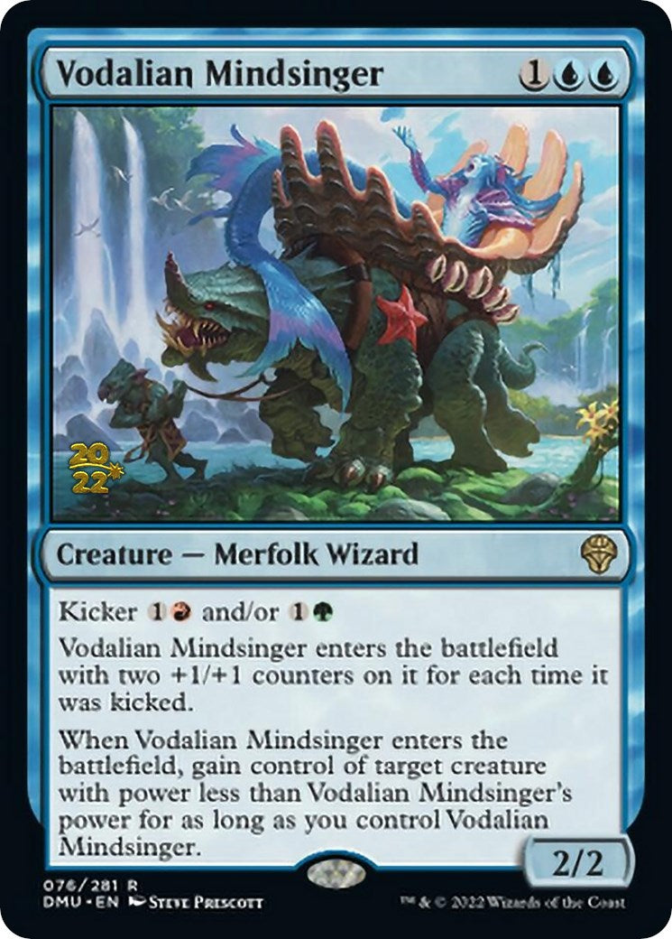 Vodalian Mindsinger [Dominaria United Prerelease Promos] - Destination Retro