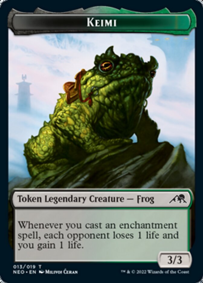 Keimi Token [Kamigawa: Neon Dynasty Tokens] - Destination Retro
