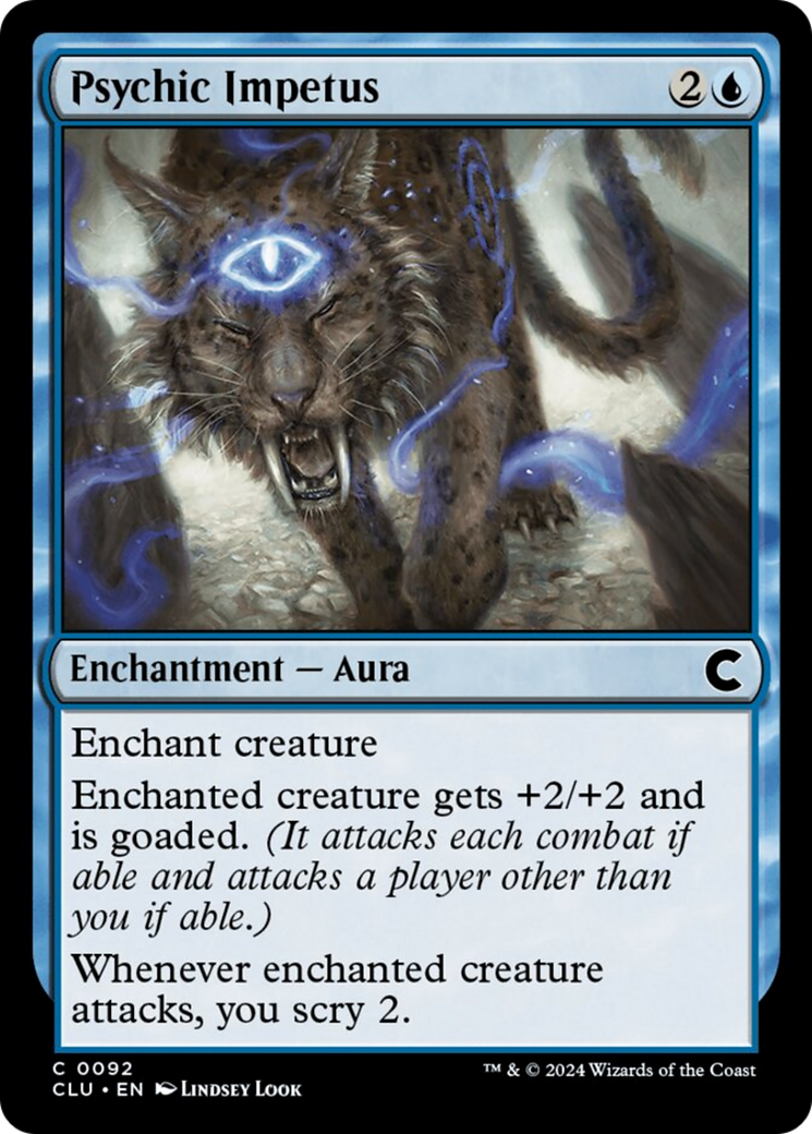 Psychic Impetus [Ravnica: Clue Edition] - Destination Retro