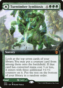 Turntimber Symbiosis // Turntimber, Serpentine Wood (Extended Art) [Zendikar Rising] - Destination Retro