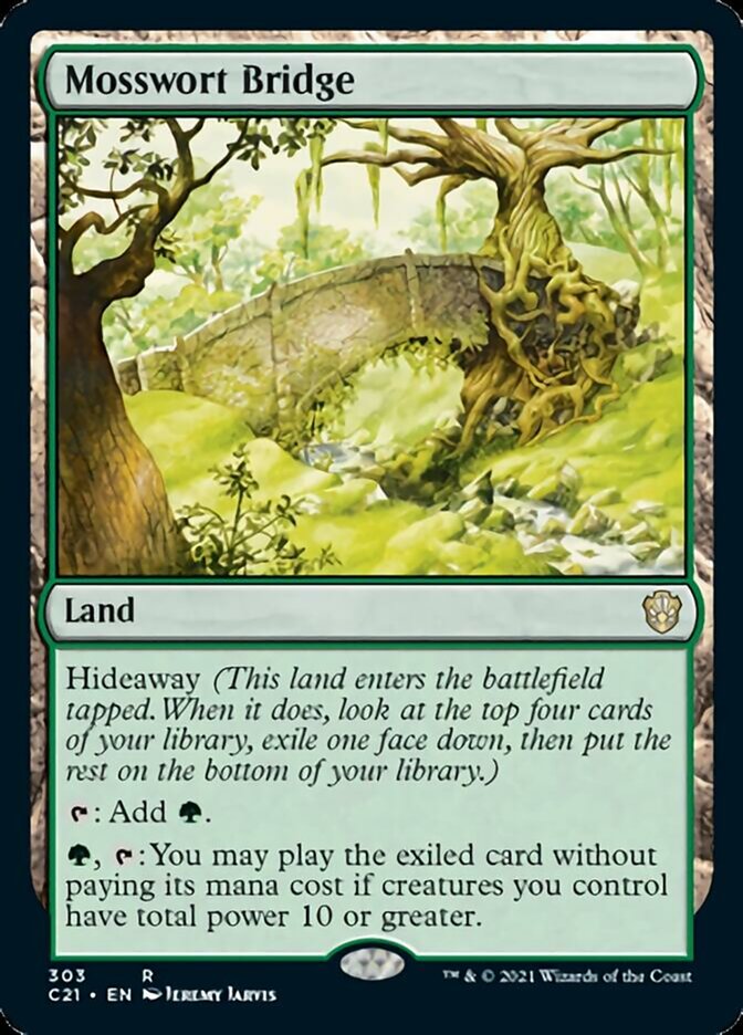 Mosswort Bridge [Commander 2021] - Destination Retro