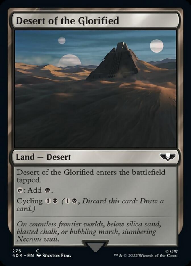 Desert of the Glorified [Universes Beyond: Warhammer 40,000] - Destination Retro