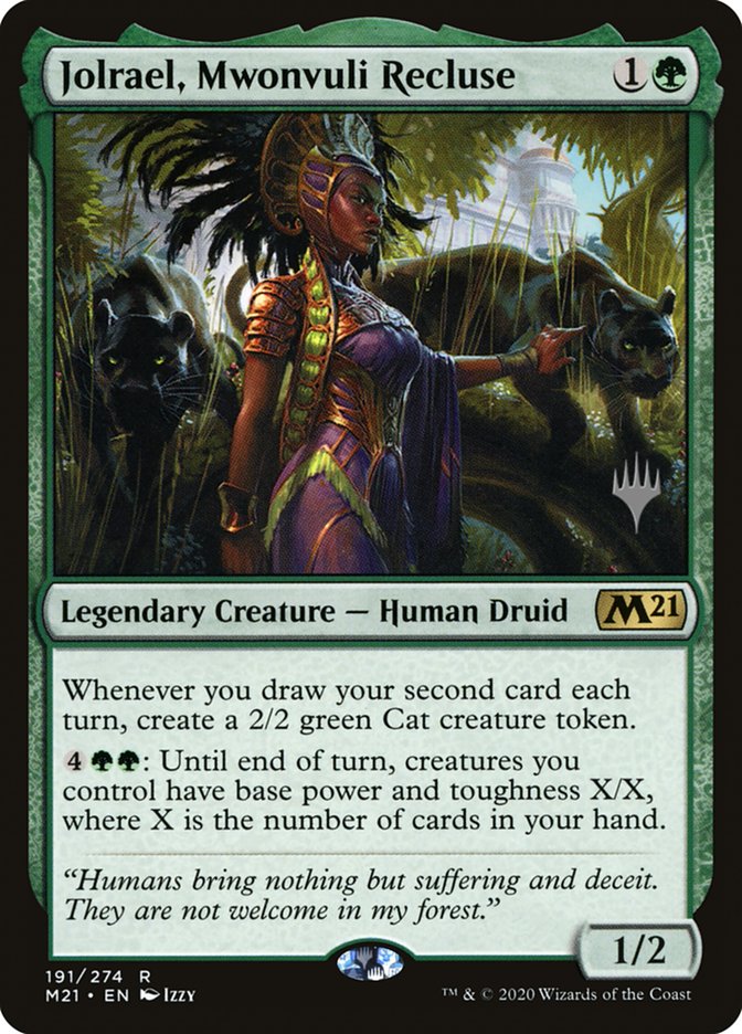 Jolrael, Mwonvuli Recluse (Promo Pack) [Core Set 2021 Promos] - Destination Retro