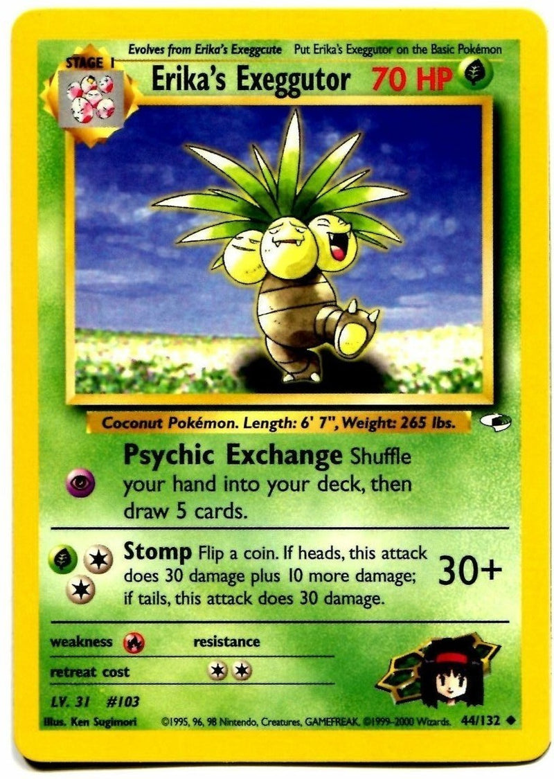 Erika's Exeggutor (44/132) [Gym Heroes Unlimited] - Destination Retro