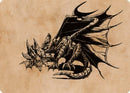 Ancient Copper Dragon Art Card (52) [Commander Legends: Battle for Baldur's Gate Art Series] - Destination Retro