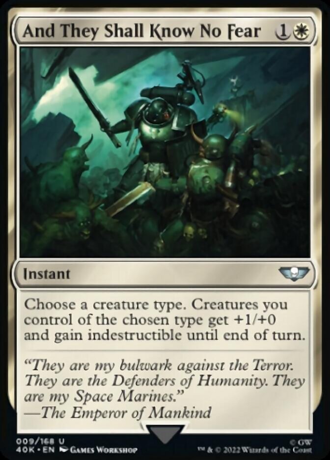 And They Shall Know No Fear [Universes Beyond: Warhammer 40,000] - Destination Retro