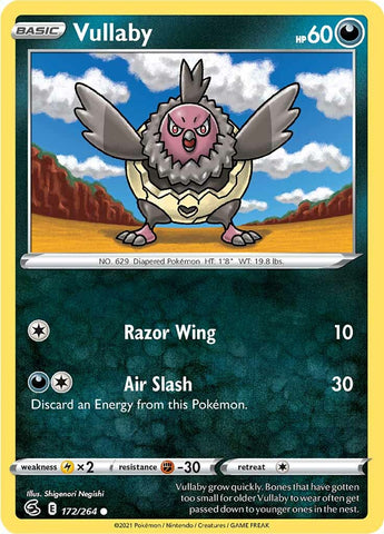 Vullaby (172/264) [Sword & Shield: Fusion Strike] - Destination Retro
