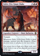 Zalto, Fire Giant Duke (Ampersand Promo) [Dungeons & Dragons: Adventures in the Forgotten Realms Promos] - Destination Retro