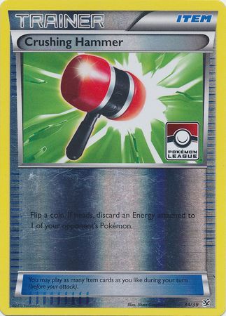 Crushing Hammer (34/39) (League Promo) [XY: Kalos Starter Set] - Destination Retro