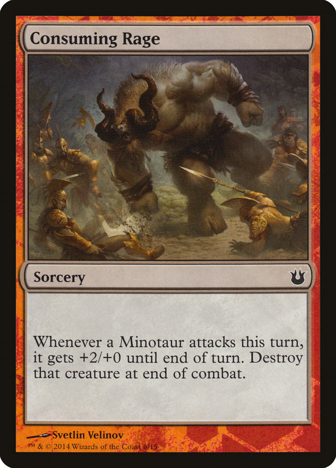 Consuming Rage [Hero's Path Promos] - Destination Retro