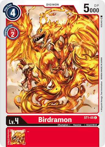 Birdramon [ST1-05] [Starter Deck: Gaia Red] - Destination Retro