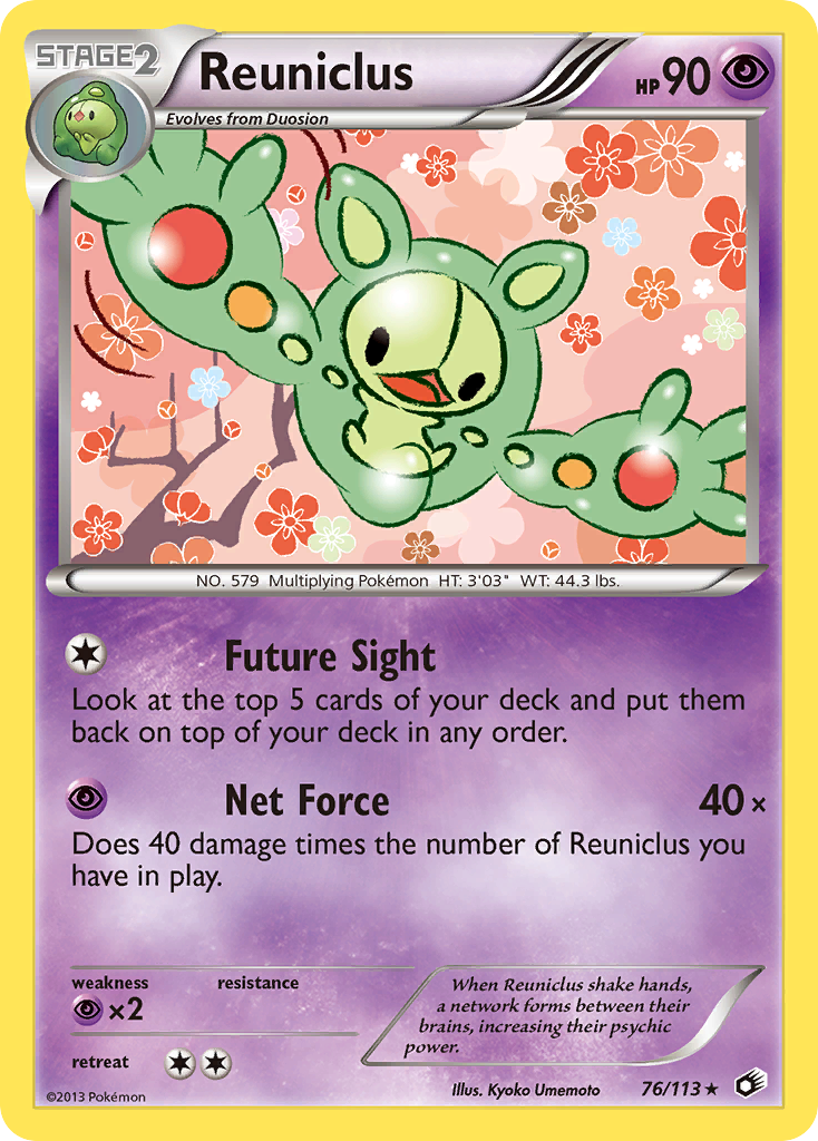 Reuniclus (76/113) [Black & White: Legendary Treasures] - Destination Retro