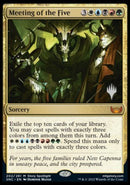 Meeting of the Five (Promo Pack) [Streets of New Capenna Promos] - Destination Retro