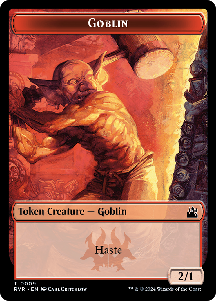 Goblin Token (0009) [Ravnica Remastered Tokens] - Destination Retro