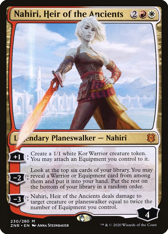 Nahiri, Heir of the Ancients [Zendikar Rising] - Destination Retro