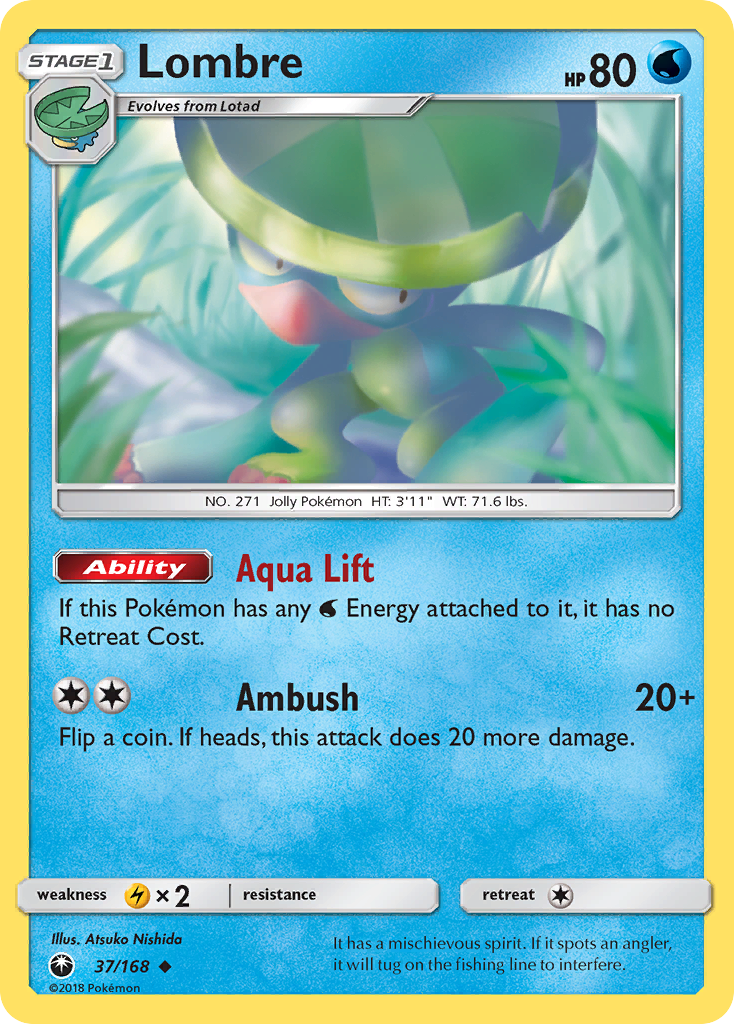 Lombre (37/168) [Sun & Moon: Celestial Storm] - Destination Retro