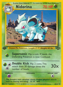 Nidorina (40/64) [Jungle 1st Edition] - Destination Retro
