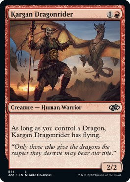 Kargan Dragonrider [Jumpstart 2022] - Destination Retro