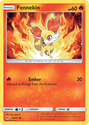 Fennekin (14/131) [Sun & Moon: Forbidden Light] - Destination Retro