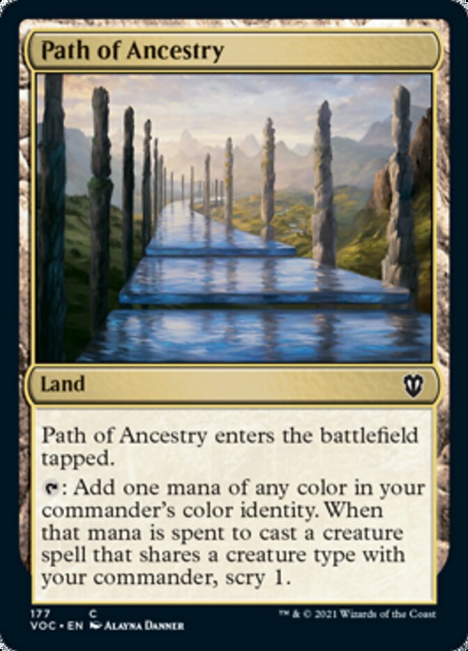 Path of Ancestry [Innistrad: Crimson Vow Commander] - Destination Retro