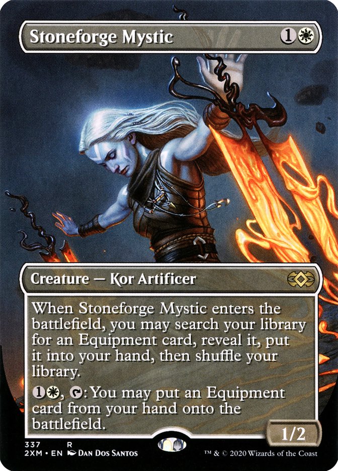 Stoneforge Mystic (Borderless) [Double Masters] - Destination Retro