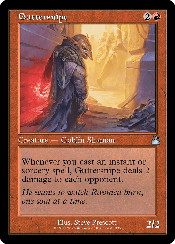 Guttersnipe (Retro Frame) [Ravnica Remastered] - Destination Retro