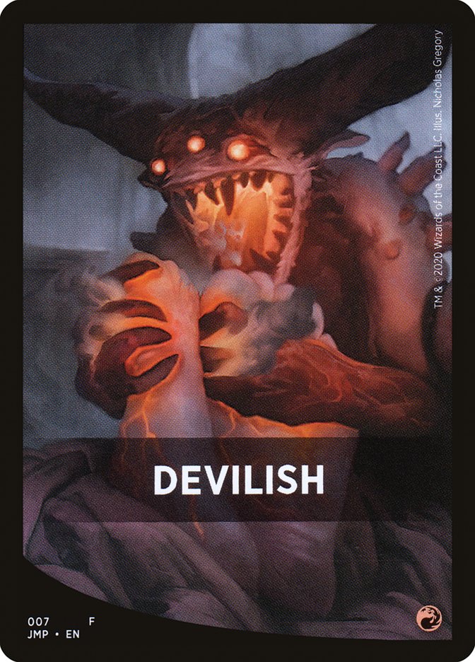 Devilish Theme Card [Jumpstart Front Cards] - Destination Retro