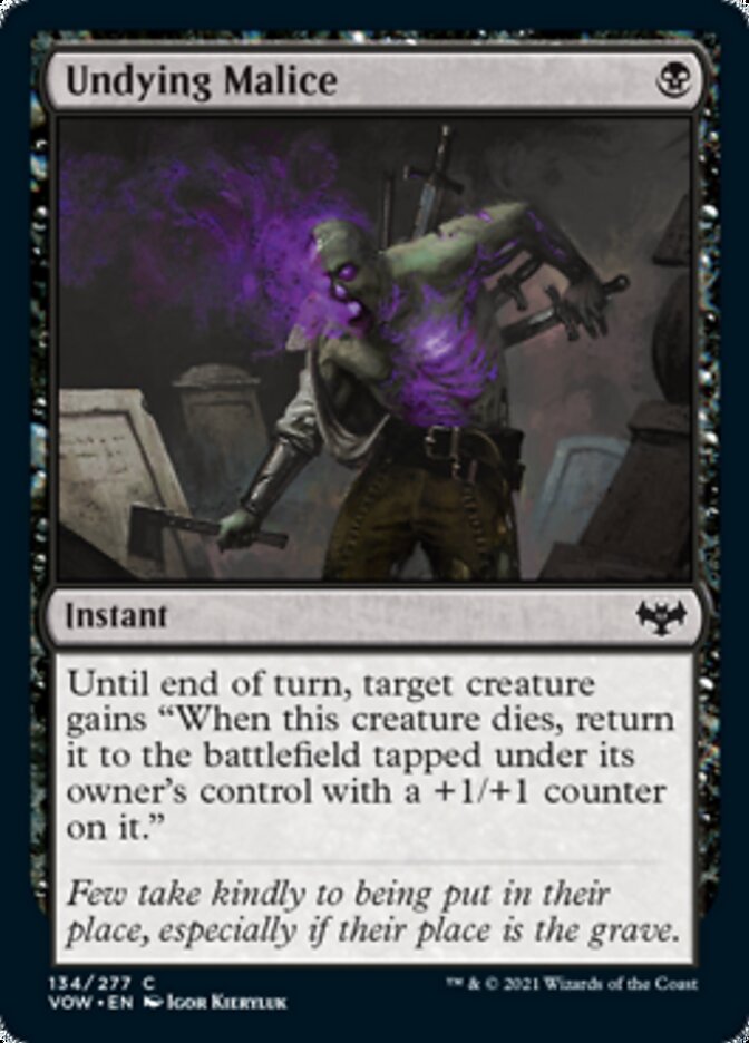 Undying Malice [Innistrad: Crimson Vow] - Destination Retro