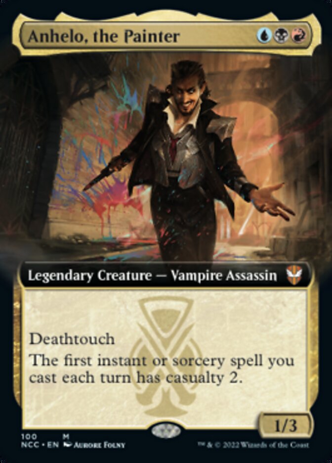 Anhelo, the Painter (Extended Art) [Streets of New Capenna Commander] - Destination Retro