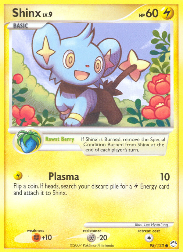 Shinx (98/123) [Diamond & Pearl: Mysterious Treasures] - Destination Retro