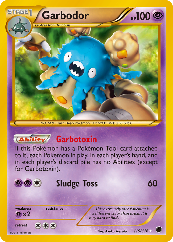 Garbodor (119/116) [Black & White: Plasma Freeze] - Destination Retro