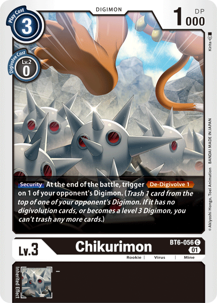 Chikurimon [BT6-056] [Double Diamond] - Destination Retro