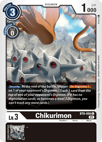 Chikurimon [BT6-056] [Double Diamond] - Destination Retro