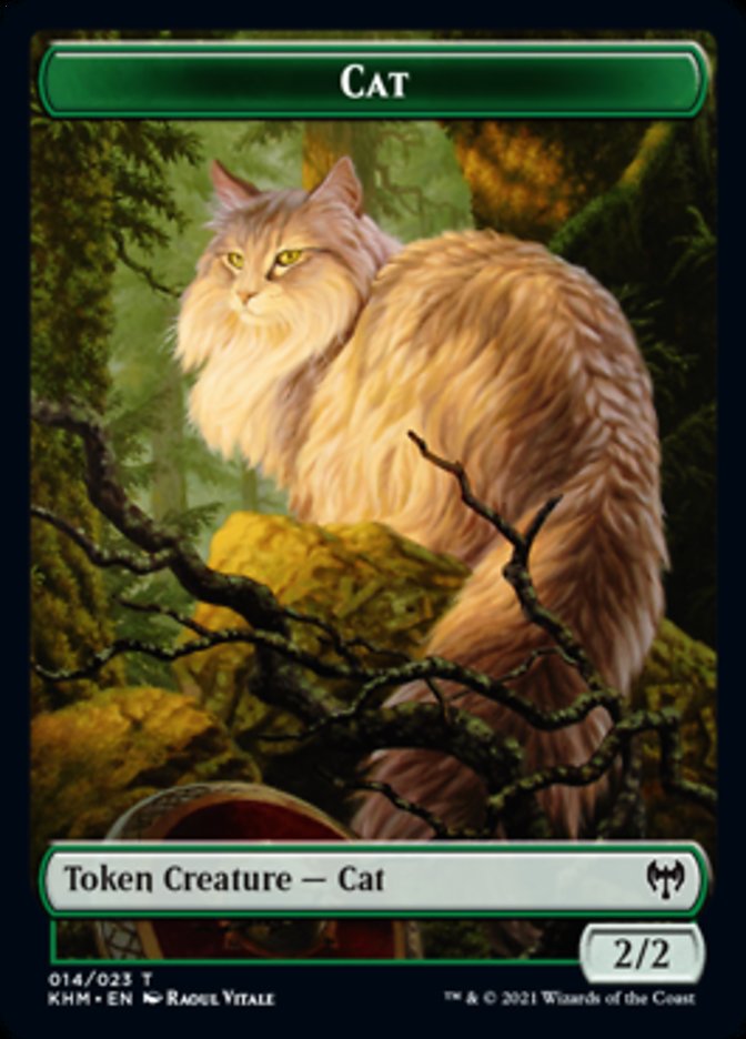 Cat Token [Kaldheim Tokens] - Destination Retro