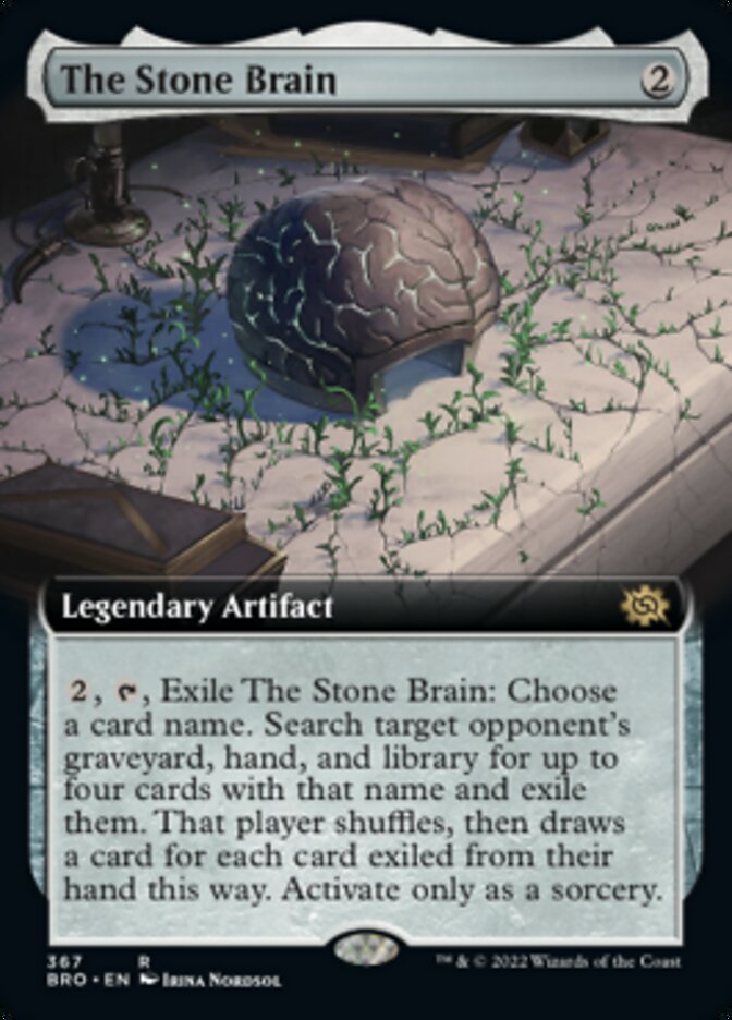 The Stone Brain (Extended Art) [The Brothers' War] - Destination Retro