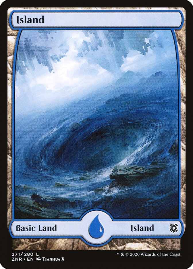 Island (271) [Zendikar Rising] - Destination Retro
