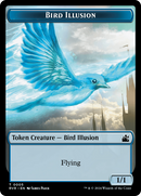 Goblin (0008) // Bird Illusion Double-Sided Token [Ravnica Remastered Tokens] - Destination Retro