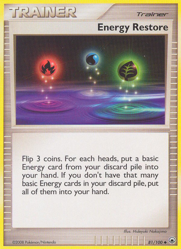 Energy Restore (81/100) [Diamond & Pearl: Majestic Dawn] - Destination Retro