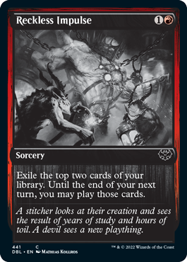 Reckless Impulse [Innistrad: Double Feature] - Destination Retro
