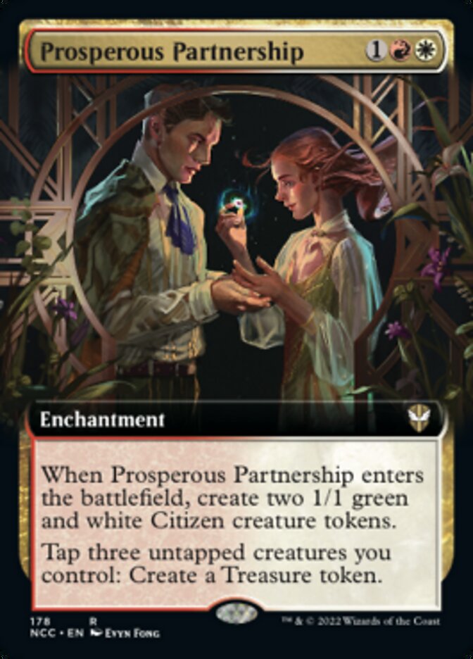 Prosperous Partnership (Extended Art) [Streets of New Capenna Commander] - Destination Retro