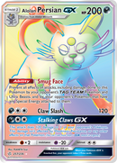 Alolan Persian GX (257/236) [Sun & Moon: Cosmic Eclipse] - Destination Retro