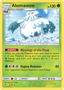 Abomasnow (4/131) [Sun & Moon: Forbidden Light] - Destination Retro