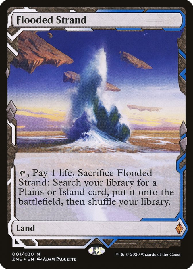 Flooded Strand [Zendikar Rising Expeditions] - Destination Retro