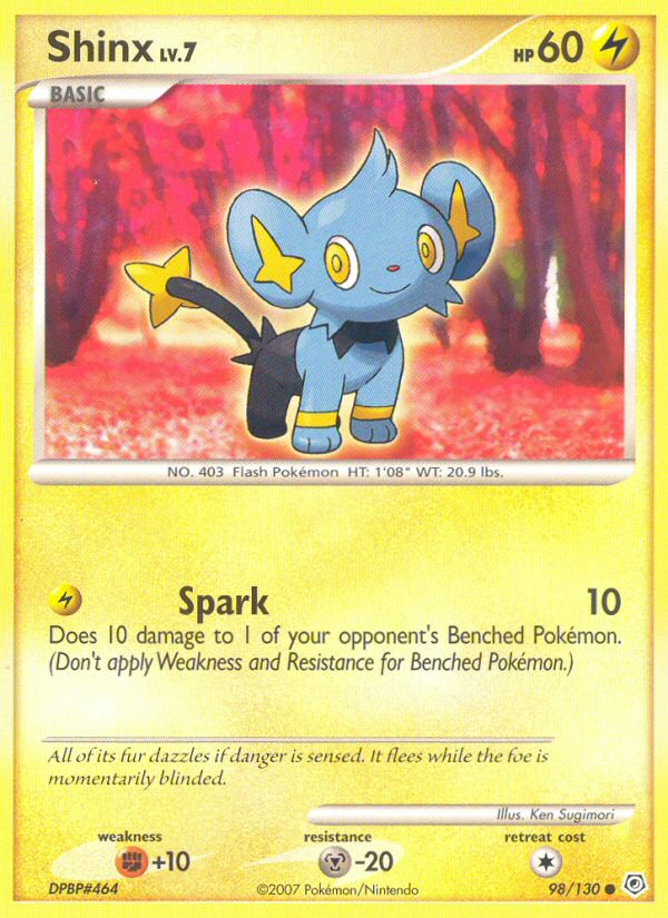 Shinx (98/130) [Diamond & Pearl: Base Set] - Destination Retro