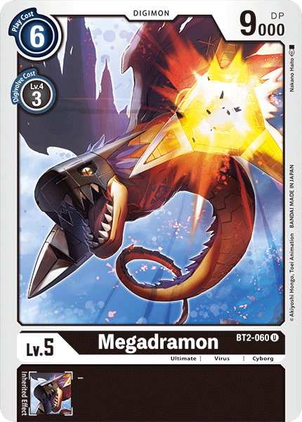 Megadramon [BT2-060] [Release Special Booster Ver.1.0] - Destination Retro