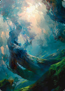 Forest 3 Art Card (Gold-Stamped Signature) [Zendikar Rising Art Series] - Destination Retro