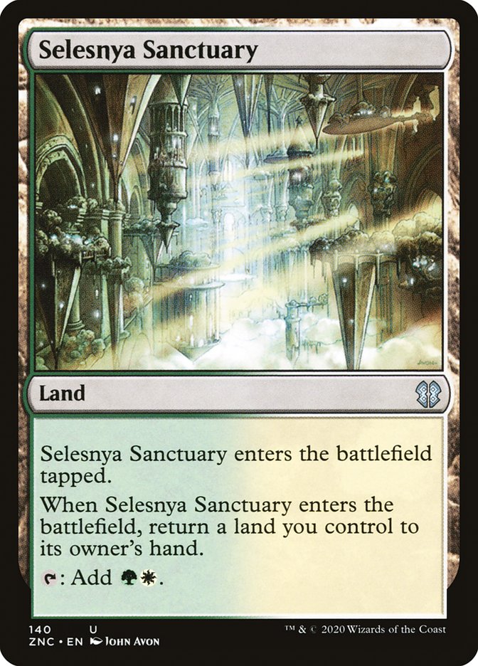 Selesnya Sanctuary [Zendikar Rising Commander] - Destination Retro