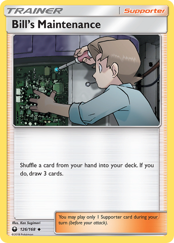 Bill's Maintenance (126/168) [Sun & Moon: Celestial Storm] - Destination Retro
