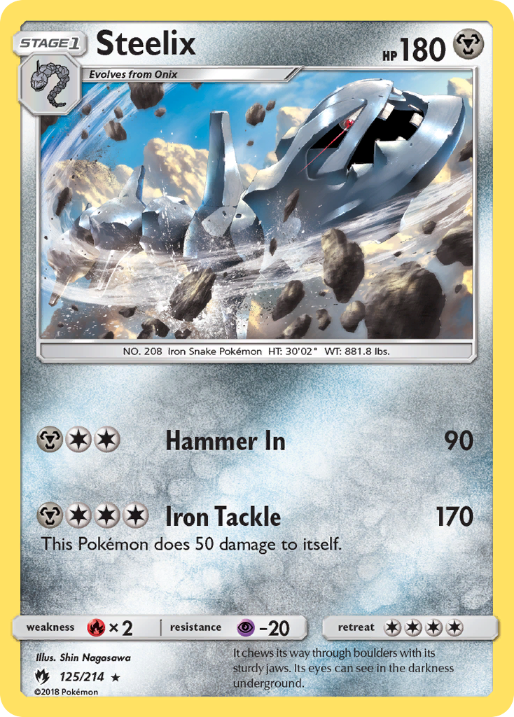 Steelix (125/214) [Sun & Moon: Lost Thunder] - Destination Retro